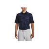 Under Armour Koszulka polo golfowa Playoff 2.0 z żakardowym wzorem Męska Koszulki polo Niebieska 1373694-410