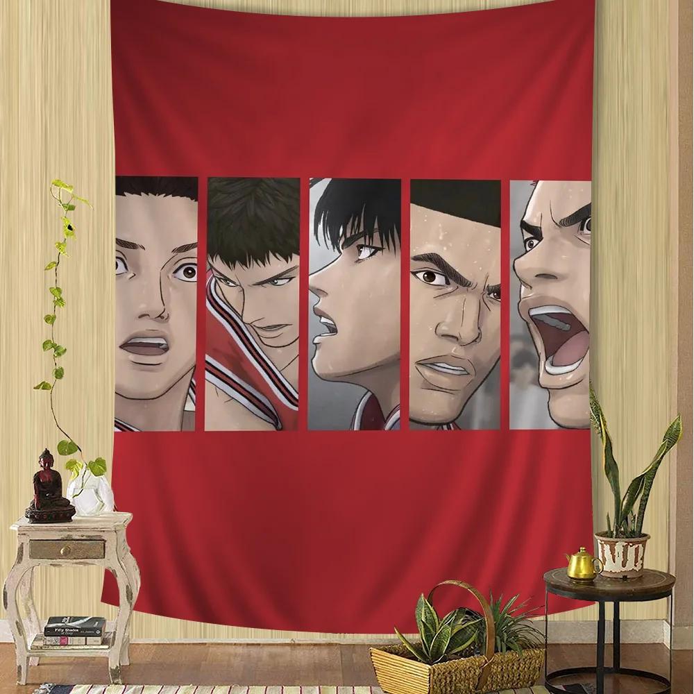 Anime SLAM DUNK Sakuragi DIY Wall Tapestry for Living Room Home Dorm Decor Wall Art Decor