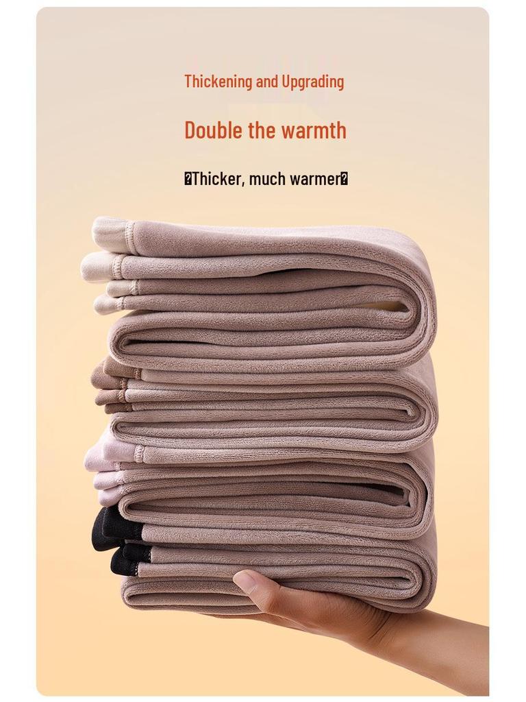 Damen Ultraweiches Thermounterwäsche-Set: Fleecegefüttert, extra dick, wärmeerzeugender Samt für Winter 2025.