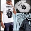 Chicago Mob Boss T-shirt The Original Scarface With Tommy Gun Cotton Tee