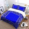 Paisley Bandana Set Outdoor Accessories Multiple Sizes Kid'S And Adults' Bedroom Exquisite 3Pc Bedding Set, Gift