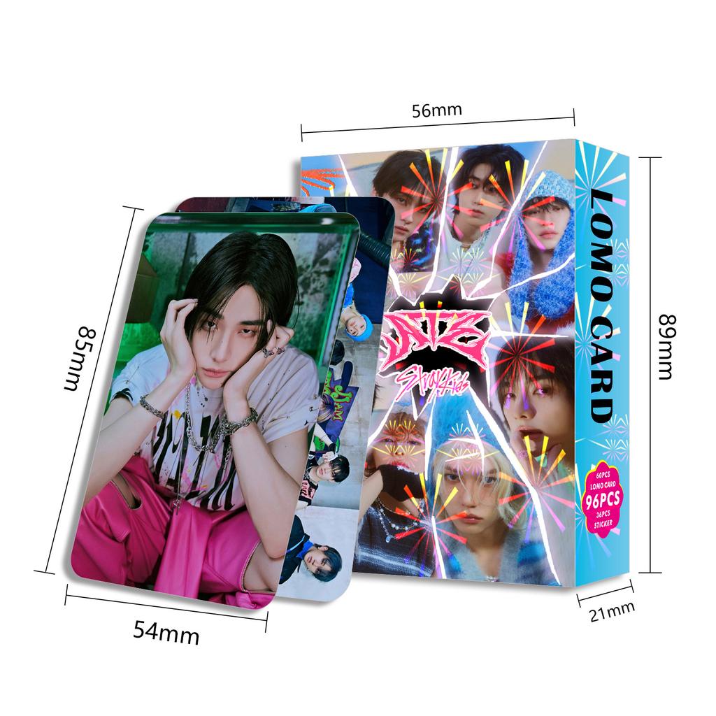 Straykids Pcs Lomo Cards New Album Photo And Stickers Collectible Kpop Merchandise For Fans Collection 96 60 36 Kid Friendly Entertaining Fun Play