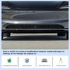 CDEFG For 2024 2025 Tesla Model 3 Front Grill Mesh Erts Trims Front Grille Guard For 2024 2025 Tesla Model 3 Car Exterior Accessories Front License