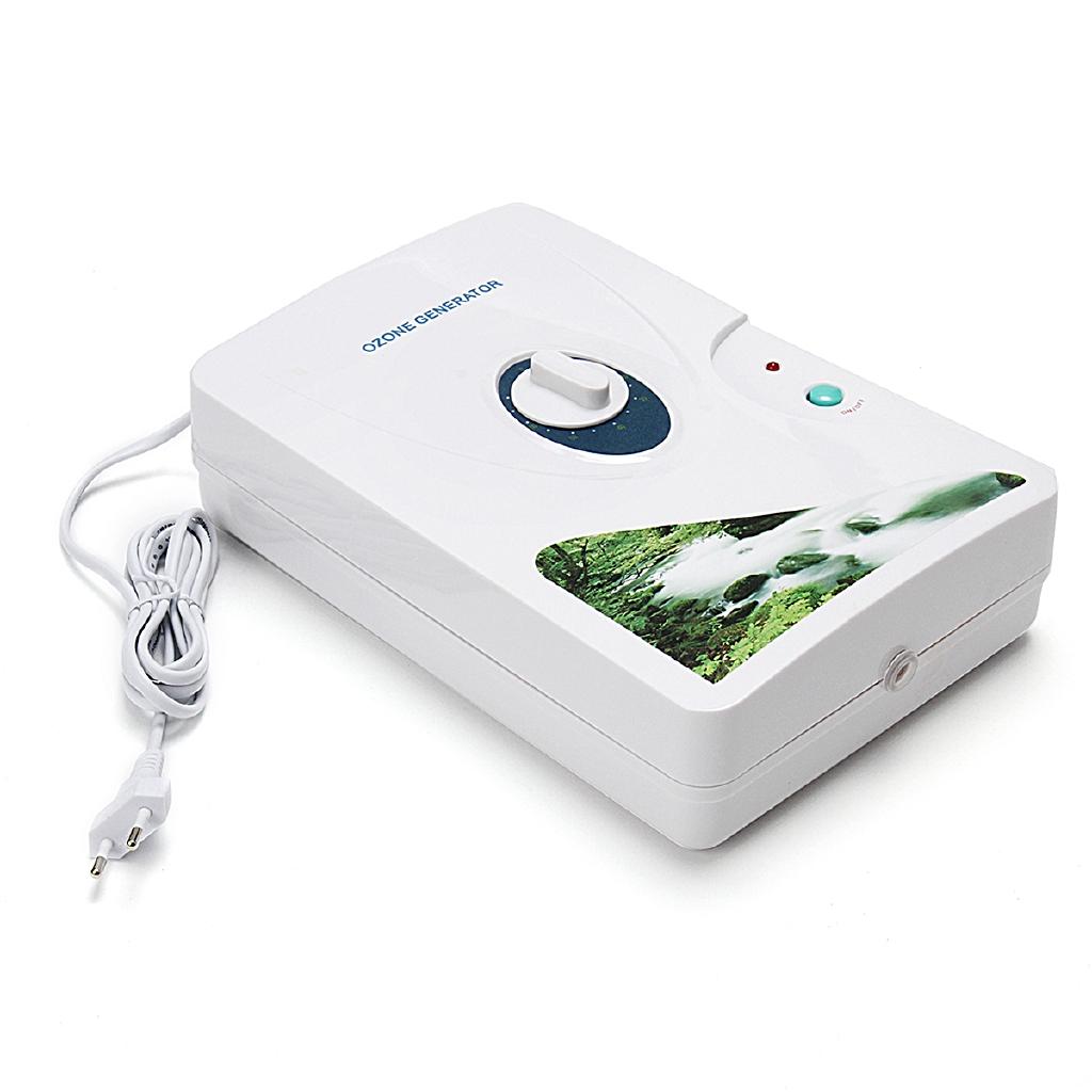 0.6g/h Portable Ozone Generator Ozonator Air Food Vegetables Sterilizer Purifier Washers Home Appliances 12W 220V 50Hz