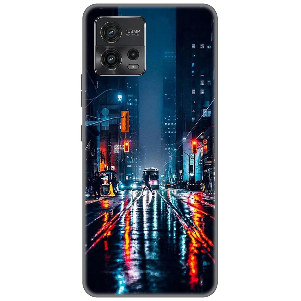 

Чехол для Motorola Moto G72 Черный Чехлы для MotoG72 Милый мультяшный чехол на заднюю панель противоударный XT2255-1 Полная защита от падения G72-Style 13