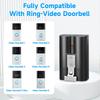 7000mAh High Capacity For Ring Video Doorbell V4 Battery 3.65V Li-ion Battery Compatible with Ring Video Doorbell 1/2/3/3 Plus