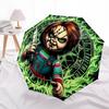 1pc Horror Doll umbrella - automatic opening and closing, sturdy iron frame,  formal occasions yy251027001