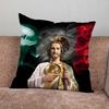 San J-Judas Tadeo Pillow Case For Home Bedroom Car Office Decoration Living Room Sofa Cushion Cover Suitable