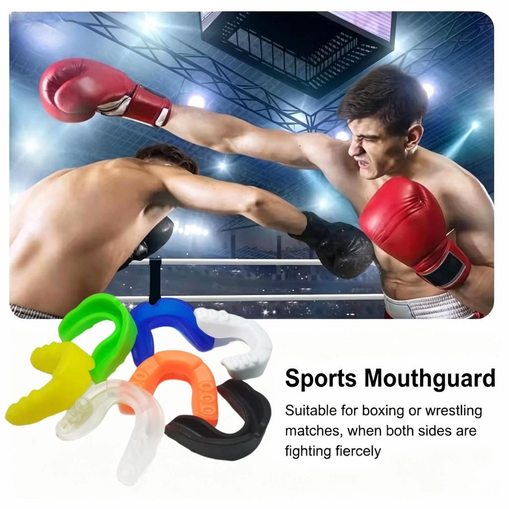 Sports Mouthguard Adult Professional Mouth GuardFighting Training Tooth Protection for Football Wrestling Hockey Lacrosse 3