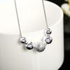925 Sterling Silver Jewelry 18 Inch Snake Chain Bead Necklace