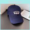 Baseball Cap Fashionable With Little Bear And Letter Embroidery Design For Daily