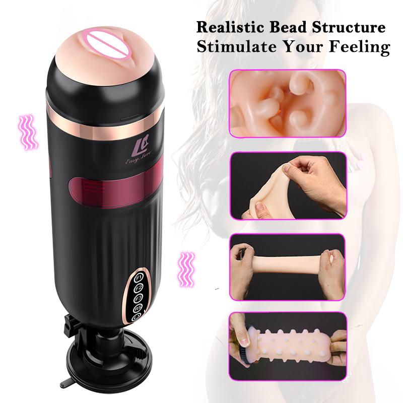 Automatic Male Masturbation Men Sextool Man Sextools Masturbator for Men Masturbate Toy Realistic Vagina Pussy Anal