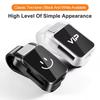 Universal Car Sun Visor Sunglasses Holder Clip ABS Material Eyeglasses Storage Box For Car Interior Auto Accessory Customizable