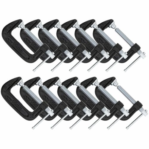 

KONYO SUN UP Clamps (Cast Iron Clamps), 12-Piece Box, 50mm