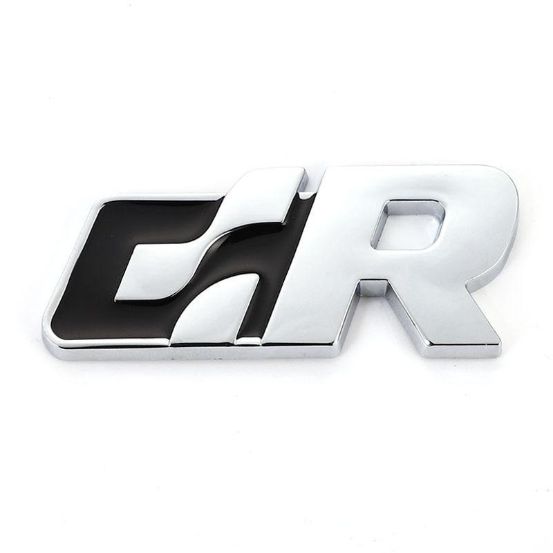 1Pc 3D Metal Car Side Fender Rear Trunk Emblem Badge Stickers Decals Front Hood Grille Badge