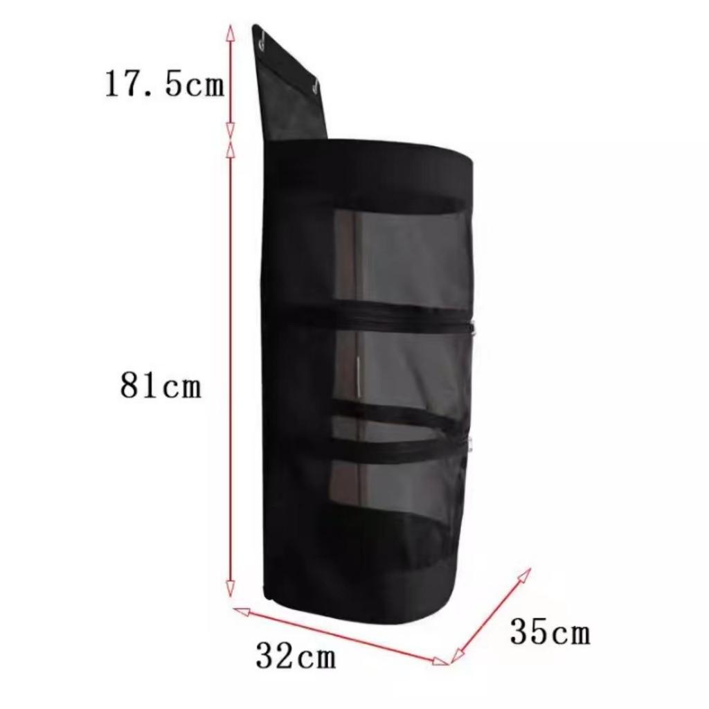 Hanging Organizer, Over The Door Hanging Sports Equipment and Ball Storage, Garage Sports Equipment Organizer for Hold Soccer