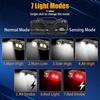 Sensor Headlamp with Hat Clip Type-C Rechargeable Led Headlight with Magnet Outdoor Camping Search Light Flashlight Bike Lantern