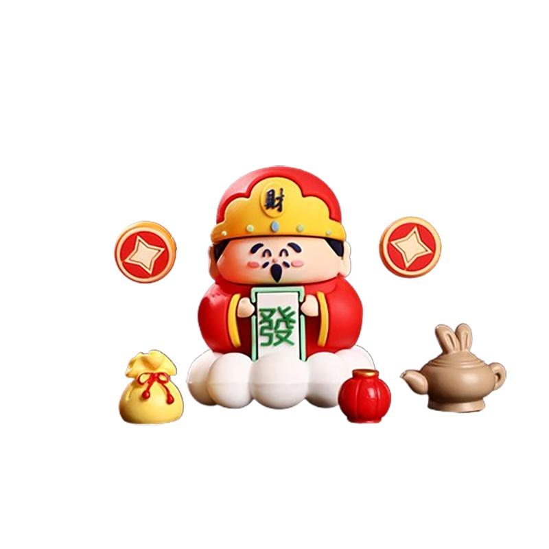 Šťastný Bůh Bohatství Dekorativní Figurka Kancelářská Ozdoba Pro Štěstí Na Stůl Dekorace Stolní Desky Dárek