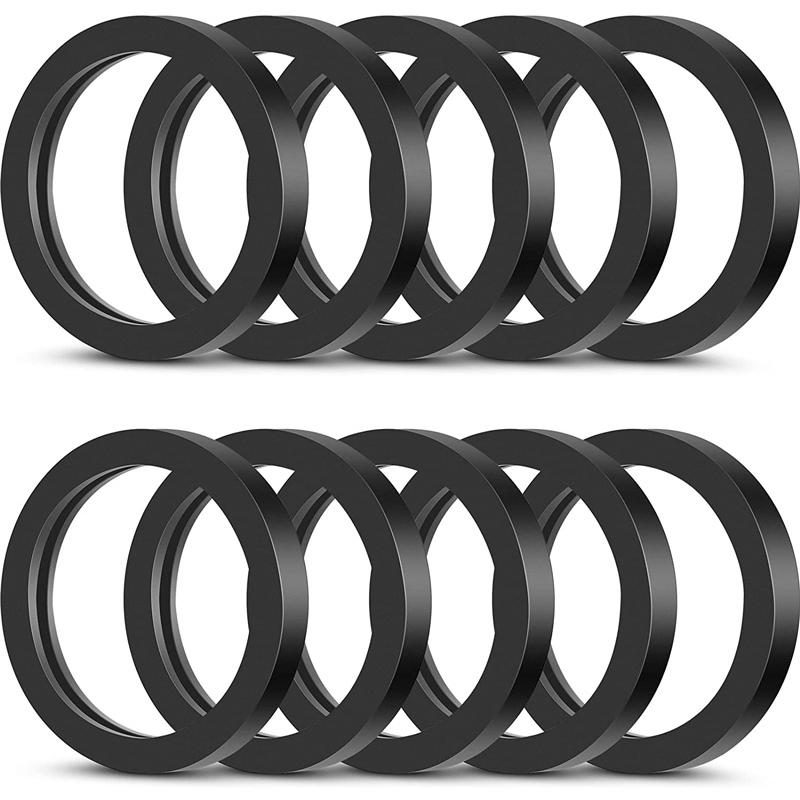 5PCS Rubber Ring Can Black Gasket Gas Can Spout Gaskets Fuel Washer Seals Spout Gasket Sealing Rings Replacement Gas Gaskets 5PCS