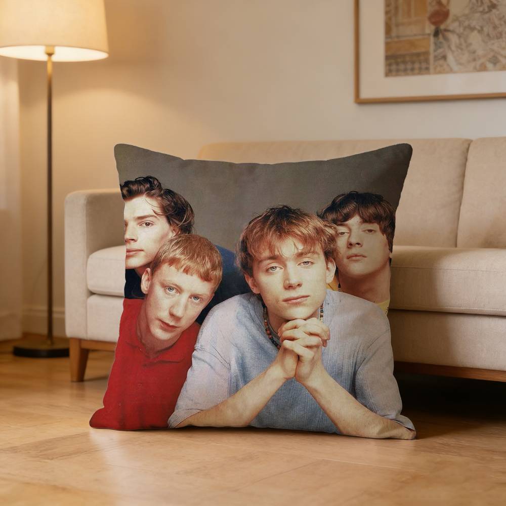 B-Blur Band Pillow Case Pattern Printed Pillowcase For Living Room Sofa Cushion Cover
