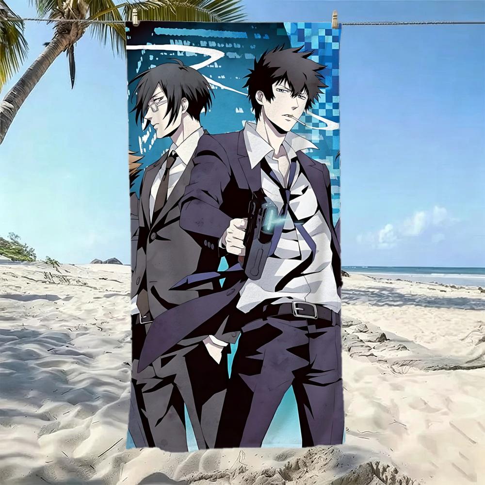 Psycho-Pass Towel Five-Star Hotel Quality Eco-Friendly Ultra Soft Thick Towels & Beach Towels