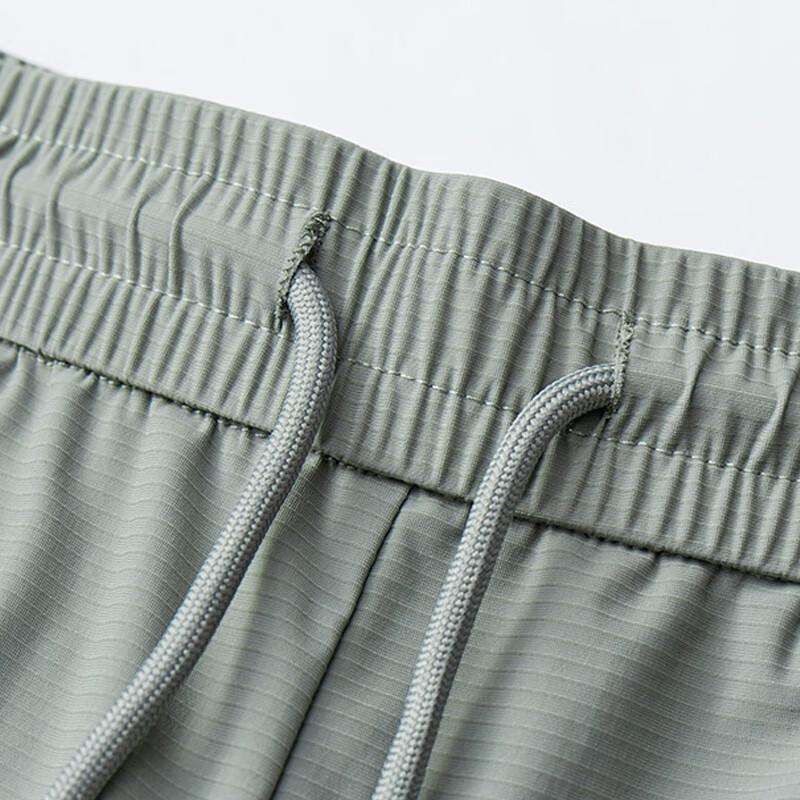 MaoRen Men's Ice Silk Straight Leg Casual Pants