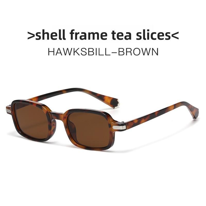 Fashion Square Sun Glasses With Uv400 Protection For Outdoor Travel And Party Use