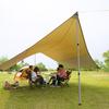 Thicken Aluminum Alloy Tent Pole Adjustable Tent Support Rods Beach Shelter Tarp Awning Pole