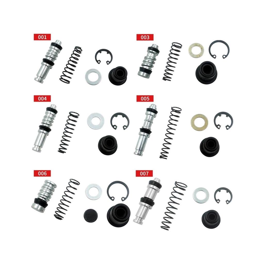 1 Set 11mm 12.7mm 14mm Hauptzylinder Kolbenstößel Reparaturkit Passend für Motorrad Motocross Kupplung Bremszylinder (005 11MM)