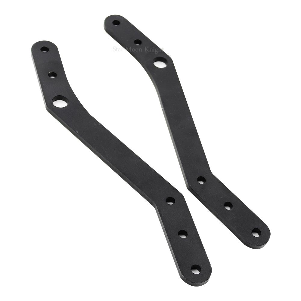 Motorsykkel Vindskjerm justerere Forlengelsesstøtteholder Vindskjerm Brakettsett For Tiger 900 GT Rally