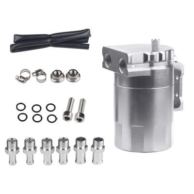 Zbiornik wyrównawczy, Typ cylindryczny, Aluminium, z przegrodą, Średnica zewnętrzna 0,5 cala (14 mm),