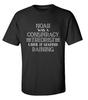 Trenz Shirt Company Noah War Ein Verschwörungstheoretiker Unisex Kurzarm T-Shirt Herren Kinder Damen Jungen Mädchen Kinder Oberteile T-Shirts Unisex