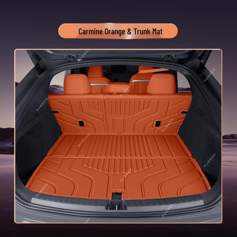 Leapmotor C10 Trunk Mat: TPE Semi-Surround, Waterproof, Fits 26 Models, Car Accessory