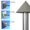 Power Tool-1Pcs Electroplated Diamond Cone Chamfer Grinding Head Stone Glass Chamfering