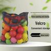 Durable Nylon Mesh Golf Drawstring Bag with Velcro for Easy Storage and Anti-Aging Protection