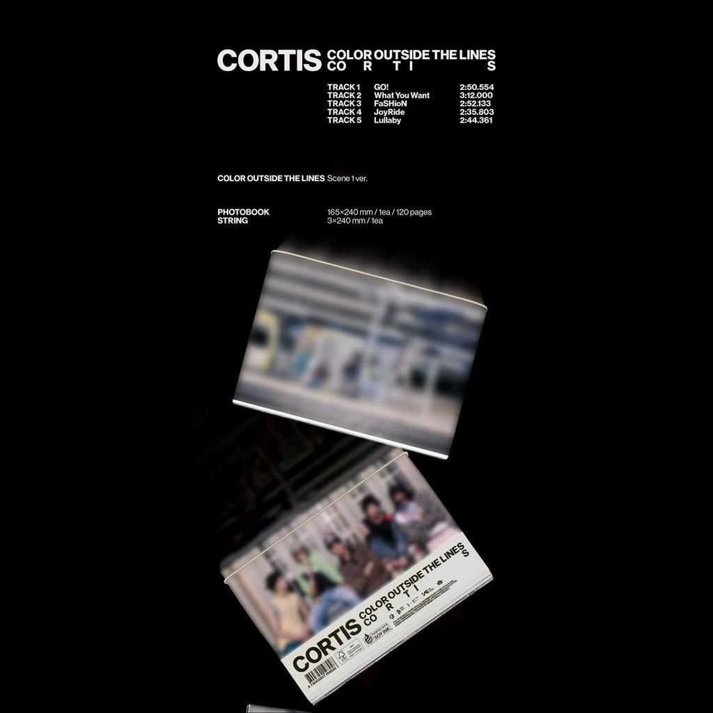 CORTIS [FARBEN AUSSERHALB DER LINIEN] Das 1. EP-Album