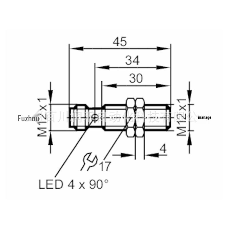 IFS244 ifm Inductive Proximity Sensor - Original, New, In Stock, with Warranty IFS244