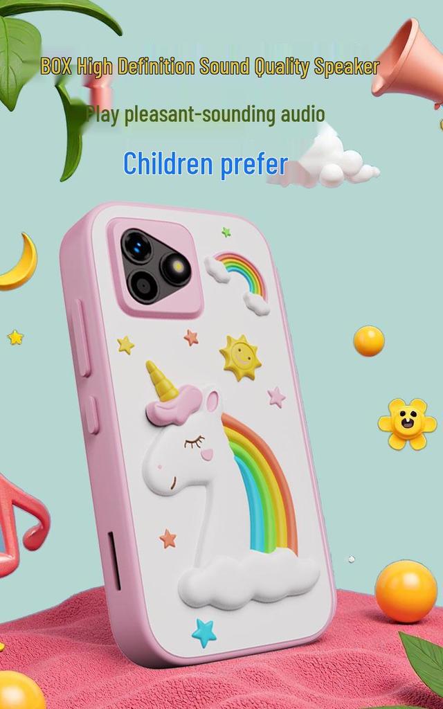 Kids Cartoon Camera Phone: HD Photos & Videos Toy