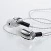 Radius HP-W200 Doblebe Series Stainless Steel High-Resolution Earphones: Ne High-Resolution MMCX Detachable Cable Stainless Alloy Housing