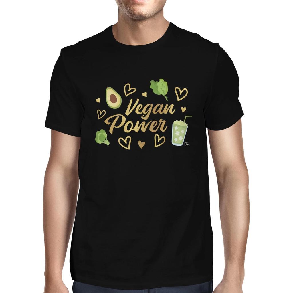 1Tee Mens Vegan Power T-Shirt