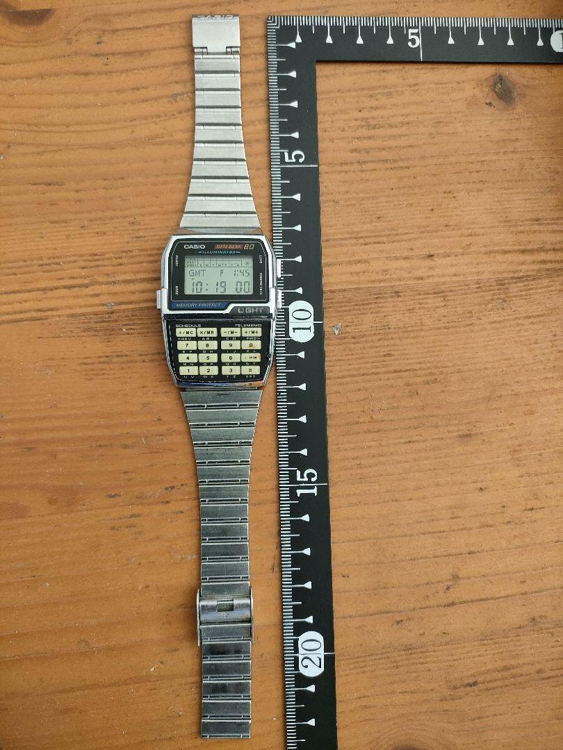 

[USED] CASIO DATA BANK 80 Digital Watch