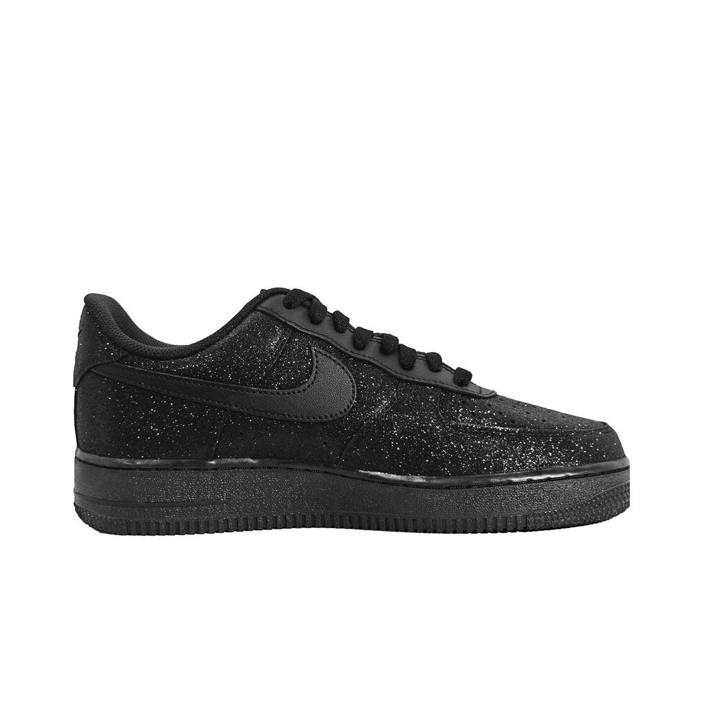 Nike Air Force 1 Baby's Breath Low top Skateboard Shoes Unisex Black Diamond CW2288-001(Team133-)