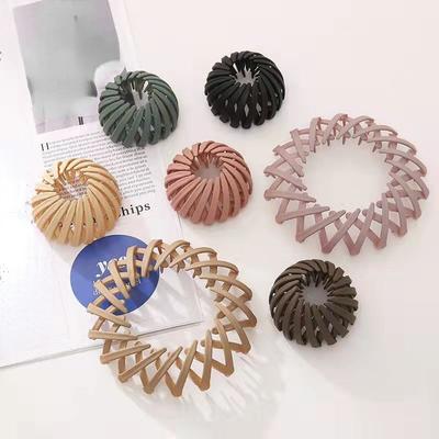 1pc Simple Personality Hair Claw Women Fashion Girl Ponytail Bird Nest Headbands Hair Accessories