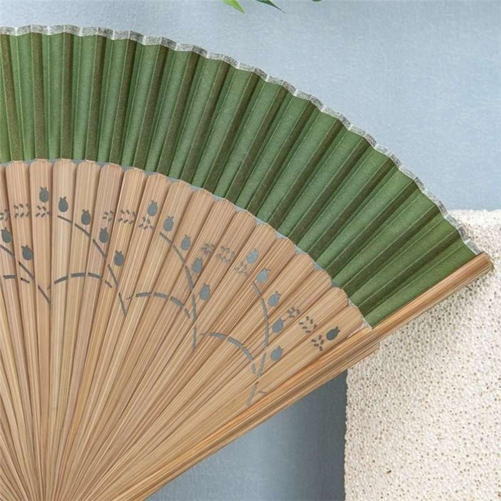 Retro Design Styl Chiński Jedwabny Wachlarz Dekoracja Klasyczny Wachlarz Ręczny Wachlarz Muszlowy Sezon Letni