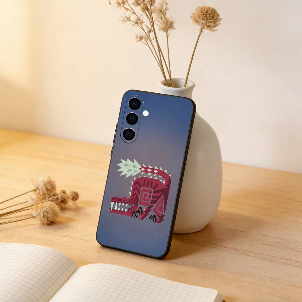 Game M-Monster-Hunter Phone Case For Samsung Galaxy A73,A72,A71,A70,A53,A52,A51,Soft Silicone Black Cover