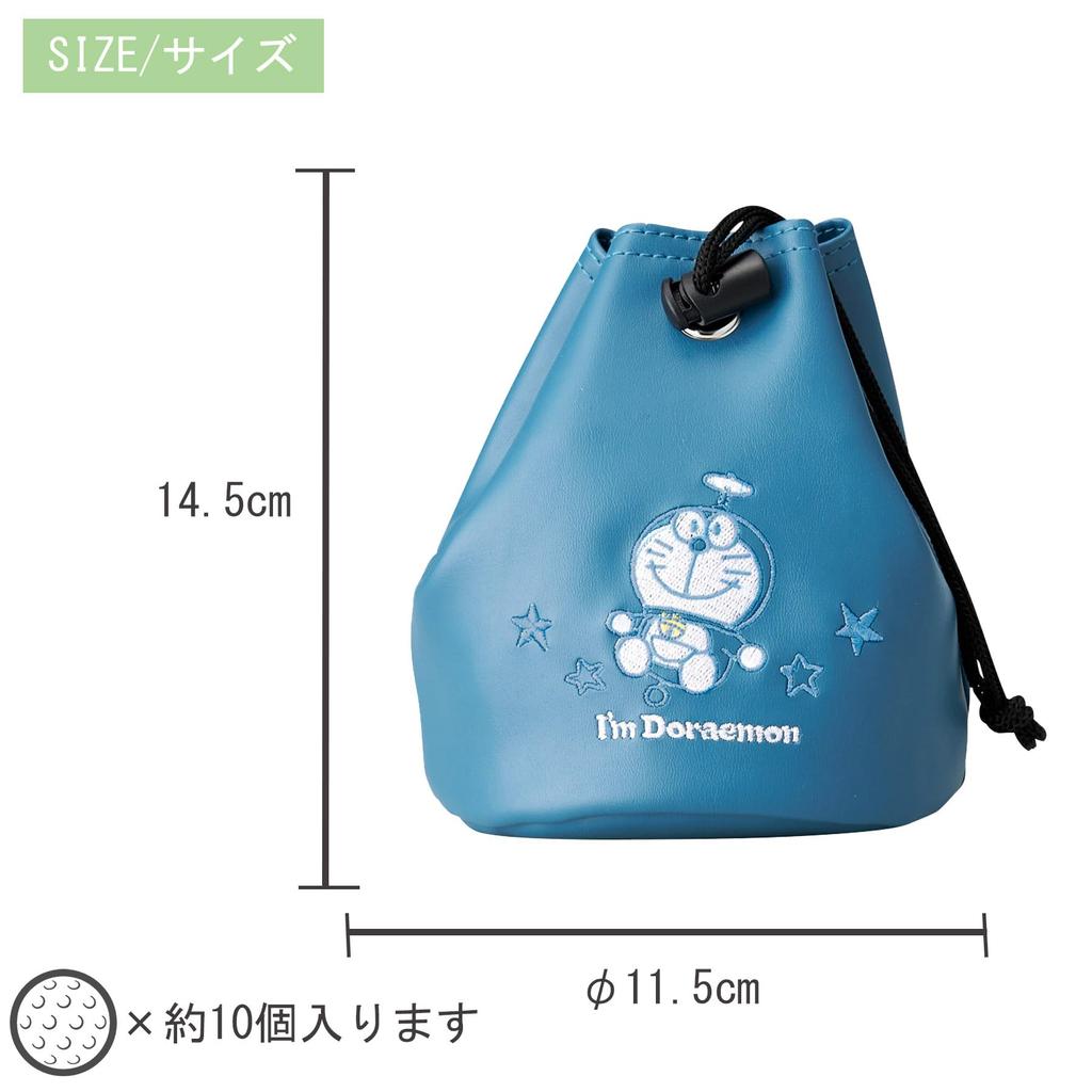 Marushin Golf Ball Case Flying Fun Character for Beginners "I'm Doraemon" (Product Code 2905004900)