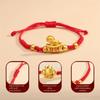 Chinese Style Lucky Pony Red Rope 2026 Horse Year Fortune Bracelet Horse Year Bracelet  Women