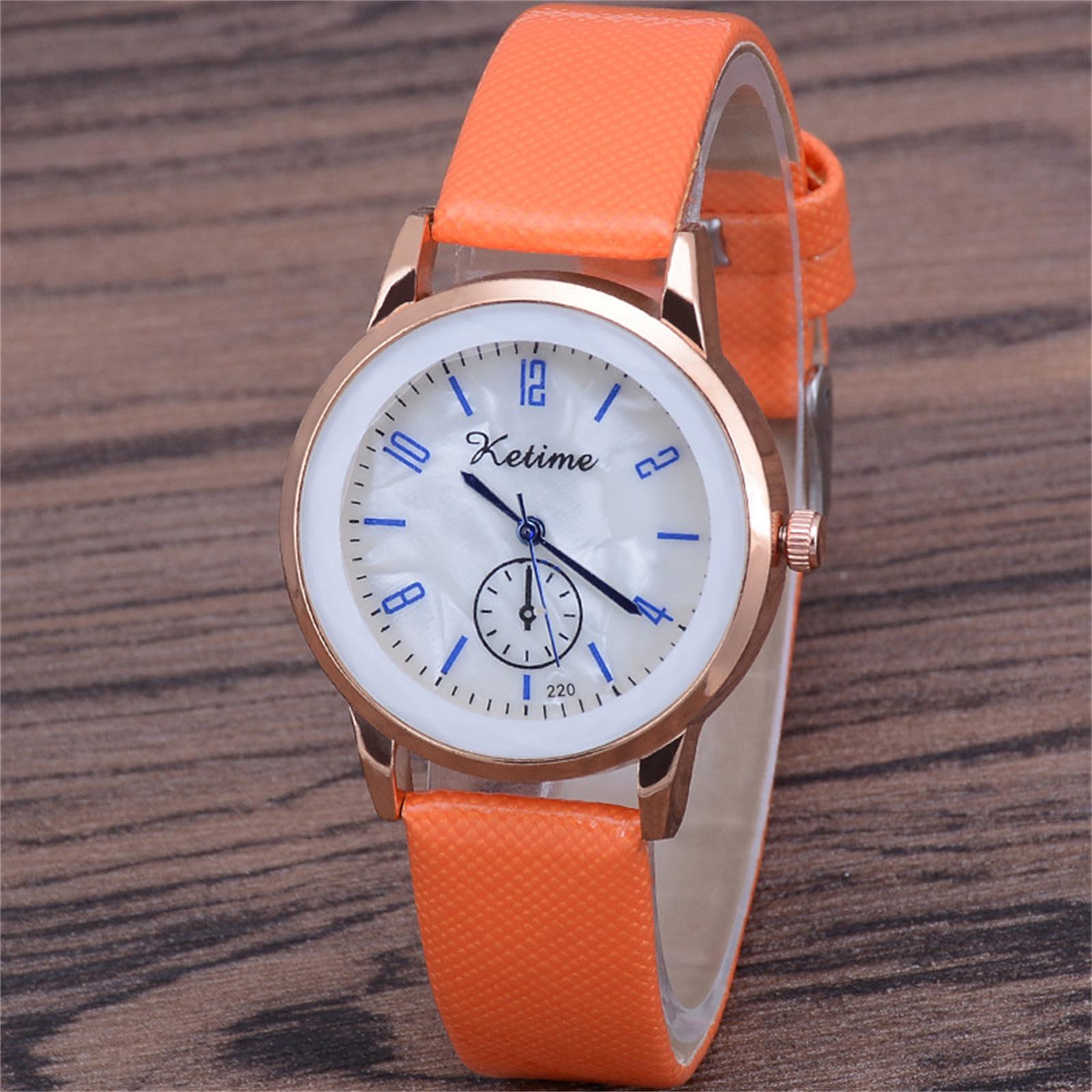 

Women Fashion Leather Watch One Size