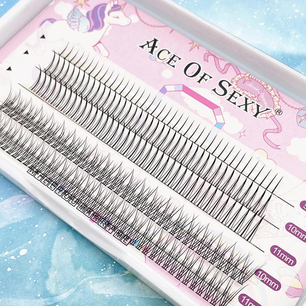 Umělé řasy Umělé řasy pro líčení očí Přírodní dlouhé husté řasy