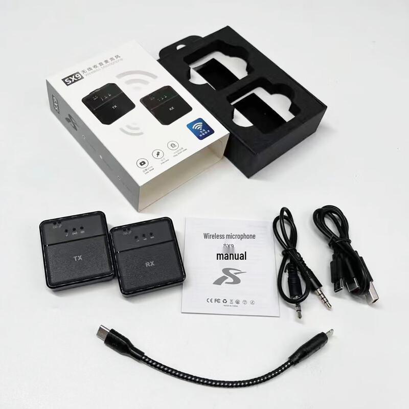 

Lilang SX9 Wireless Lavalier Microphone